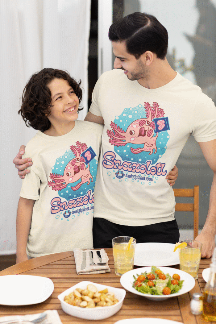bella canvas tee mockup of a happy man and a boy hugging each other for father s day m39450 scaled